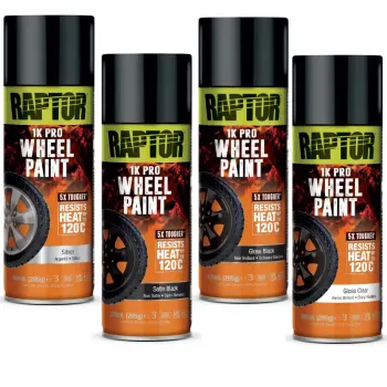 Raptor 1K Pro Wheel Paint Felgenlack Hitzefest 120°C